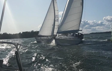 Sailing in Helsinki  - Each boat has 10 seats. For bigger groups, more boats can be booked. 