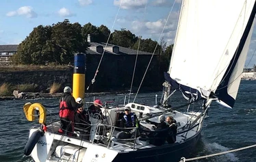Sailing in Helsinki  - Each boat has 10 seats. For bigger groups, more boats can be booked. 