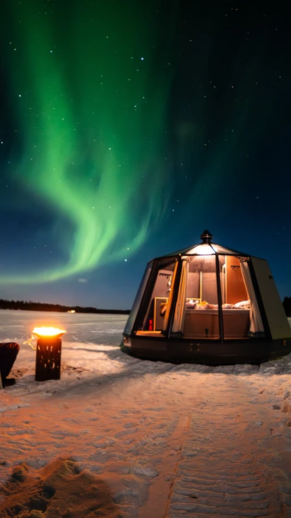 AuroraHut Glass Igloos