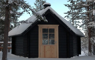 AT Naturen lumikenkäilykukkula - The snowshoe hill of AT NATure