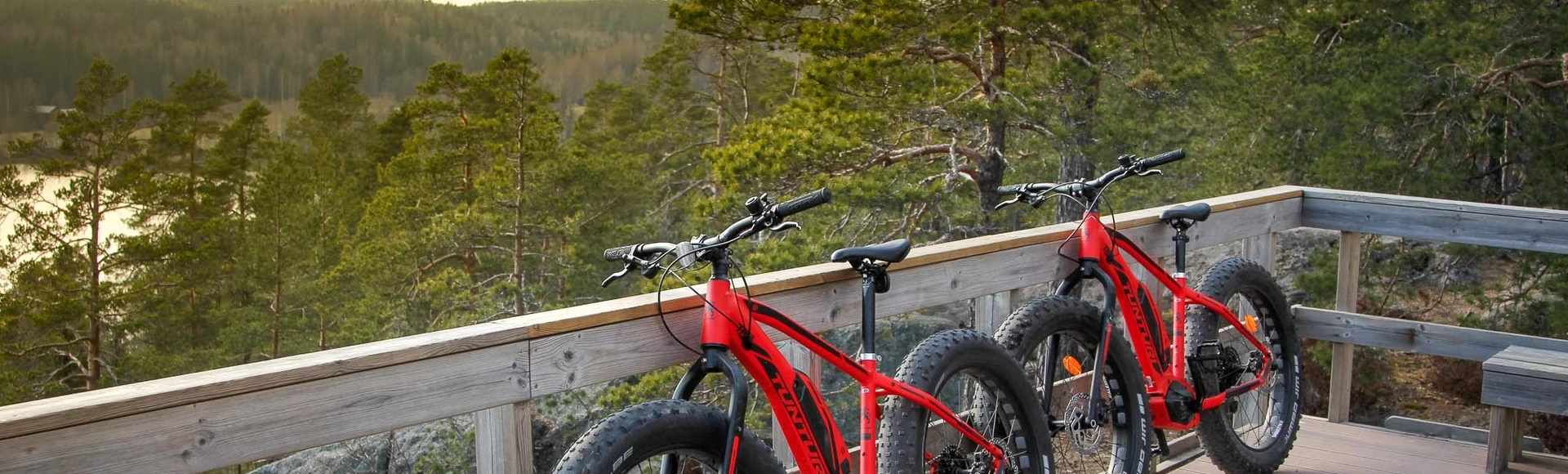 E-fatbike rental in Nuuksio - Nature Center Haltia