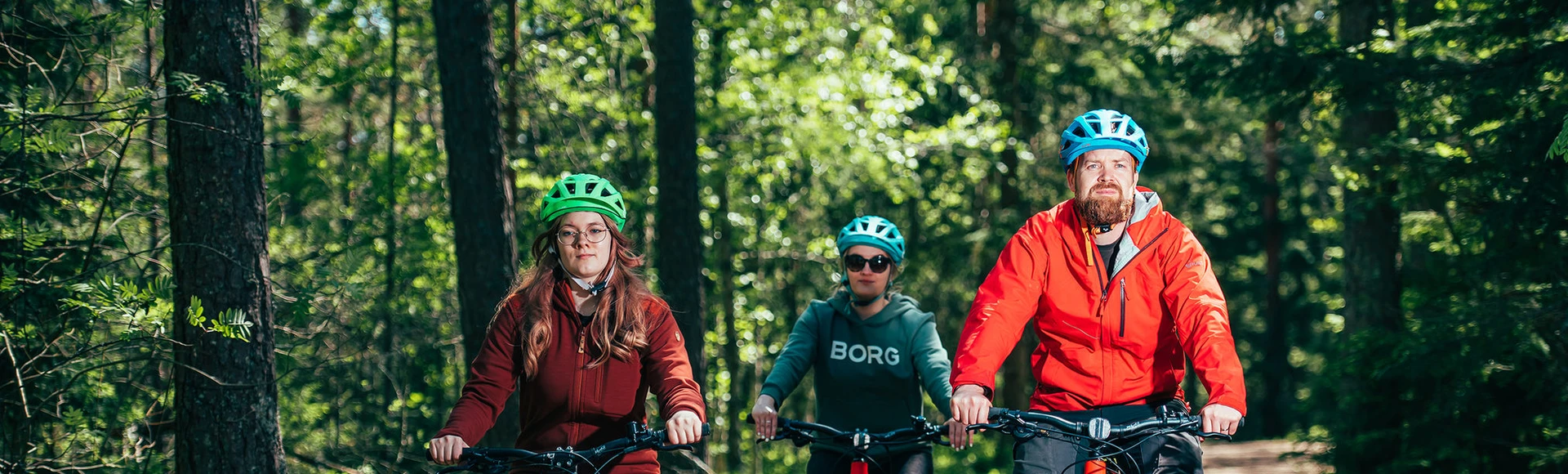 Nuuksion fatbike-retket keväällä 2022