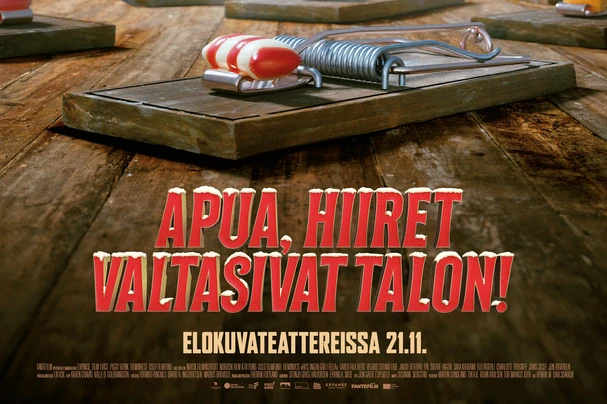 Apua, hiiret valtasivat talon!