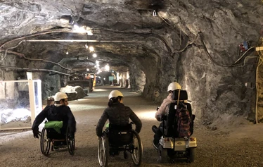 Accessible Tytyri Mine Experience