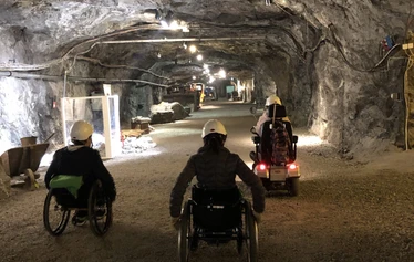 Accessible Tytyri Mine Experience
