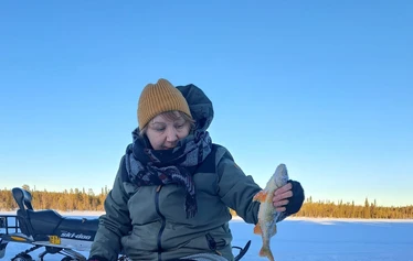 Ice Fishing Trip at Seipäjärvi – in an Authentic Village Setting
