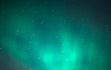 Watching the northern sky on the frozen sea near Oulu