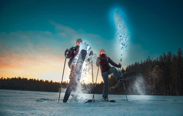 Liukulumikenkäily Oulu