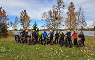 Fatbike retket Nallikarisssa Oulussa