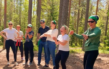 Hotelli Nuuksio - Ilmakuvassa Hotelli Nuuksio ja Nuuksion kansallispuisto