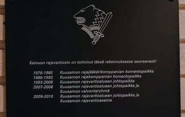 Rakennus on entinen rajavartiolaitoksen johtoasema