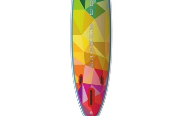 Värikäs ja vakaa Ammolite 11'6" x 32" - Loistava yhdistelmä - erittäin tukeva all around lauta jonka voit paineistaa 23Psi asti!