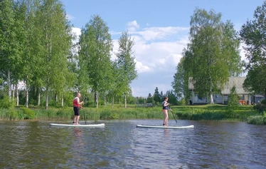 Rannastamme pääset suppailemaan vaivattomasti