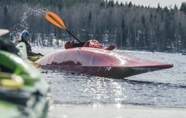 Arctic kayaking course