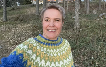 Seniorisinkkuja Ladun Majan tulipaikalla.
