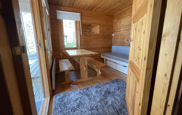Terassi - Näkymä Hillan terassilta rantaan. 