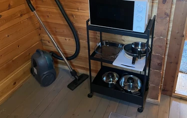 Terassi - Näkymä Hillan terassilta rantaan. 