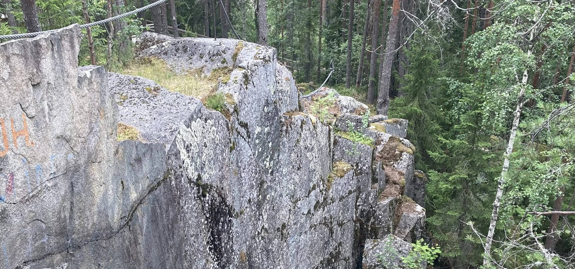 Uskallatko astua reunan yli?