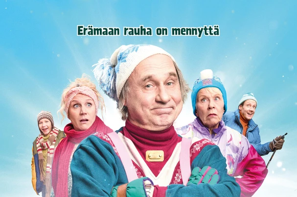 Kyllä isä osaa Lapissa
