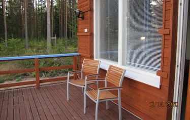 2HH Standard - Tilava, valoisa ja esteetön kahden hengen huone. Huoneesta järvinäköala. 