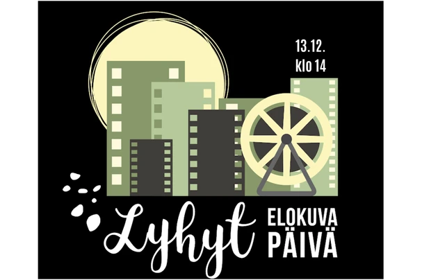 Lyhytelokuvapäivä 13.12. klo 14- 16.15.