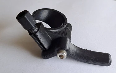 Droppost remote for gravelbike