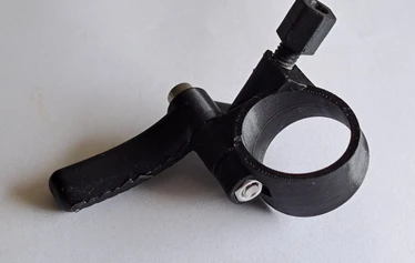 Droppost remote for gravelbike