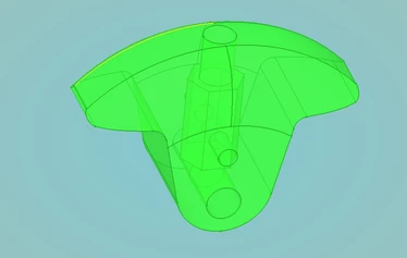 Construction graphic for Valley Nordkapp adjustment knob, older model. 