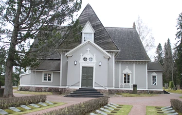 Road to Halosenniemi art museum