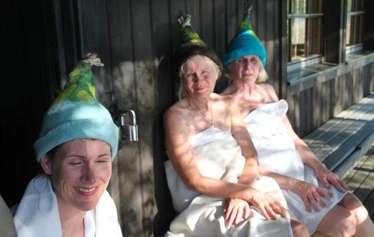 Sauna-Mama Arja is waiting for you!