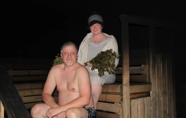 Sauna-Mama Arja is waiting for you!