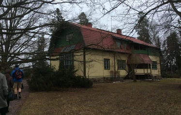 Artist Pekka Halonen's home museum Halosenniemi in Tuusula