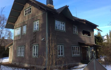 Artist Pekka Halonen's home museum Halosenniemi in Tuusula