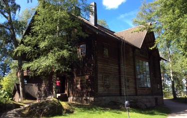 Artist Pekka Halonen's home museum Halosenniemi in Tuusula