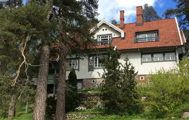 Artist Pekka Halonen's home museum Halosenniemi in Tuusula