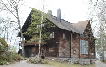 Artist Pekka Halonen's home museum Halosenniemi in Tuusula
