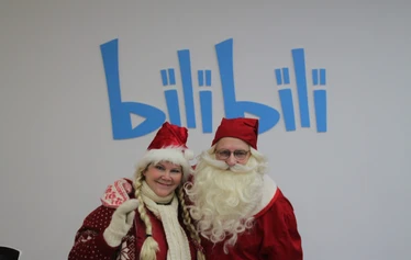 Santa and Mama Santa visiting China 2019
