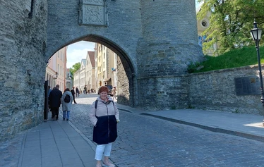Medieval town of Tallinn has old weather vanes