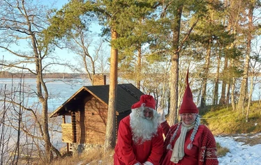 Santa and Mama Santa visiting China 2019