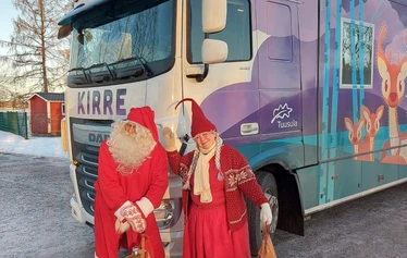 Santa and Mama Santa visiting China 2019