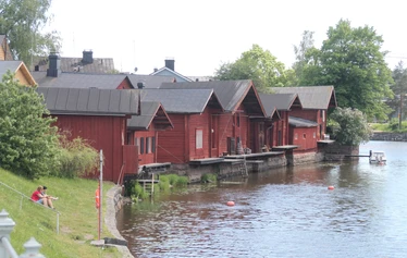 Medieval town of Porvoo
