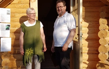 Kinkamon pirtti, Moision kota - Moision kota, jossa kuvassa nokipannukahvit kiehumassa.
Mervi Lahtinen