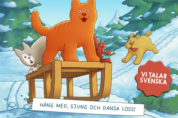 BARNSÖNDAGAR: Tommy Tass får en ny vän