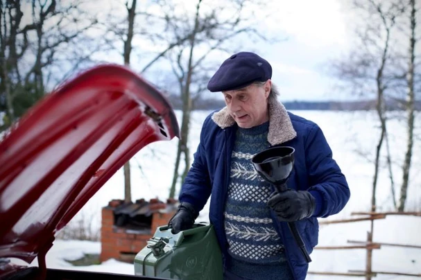 Kyllä isä osaa Lapissa