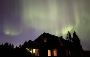 Hokkalan tilan ranta kesällä.