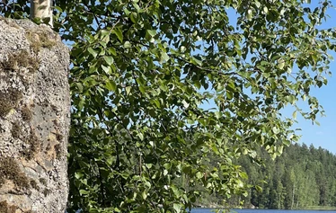 Annen ja Maarikan matkassa - Vasemmalla Maarika ja oikealla Anne
