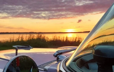 Ranta paikat mistä aukee huima auringonlasku näkymä