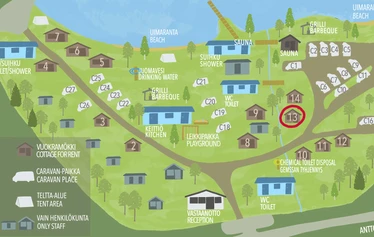 Mökki nro 13 KATAJA