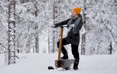 Lahjakortti, safari eLyly sähkölumiskoottereilla Puumalassa - Lahjakortti, safari eLyly sähkölumiskoottereilla Puumalassa