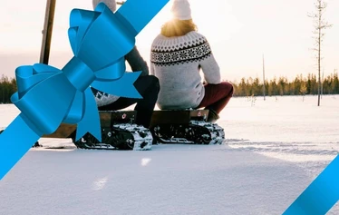 Lahjakortti kahdelle, retki eLyly sähkölumiskoottereilla Puumalassa - Lahjakortti kahdelle, retki eLyly sähkölumiskoottereilla Puumalassa